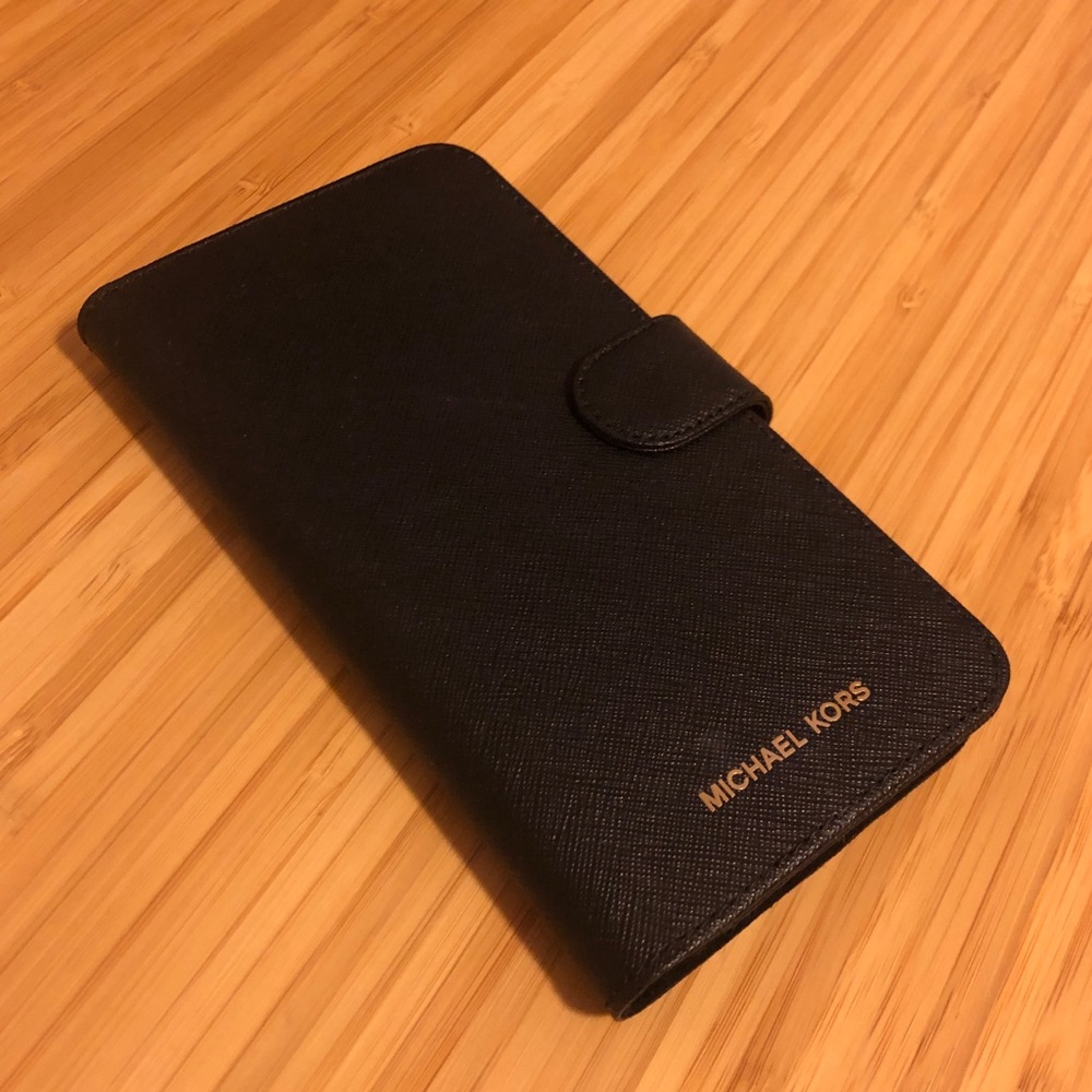 Michael Kors phone wallet- used once!